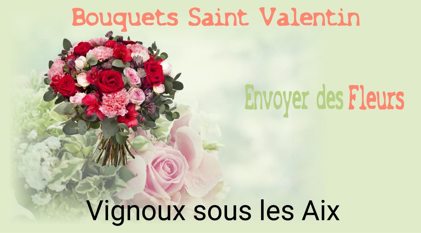 Roses de Saint-Valentin livrées à Vignoux-sous-les-Aix