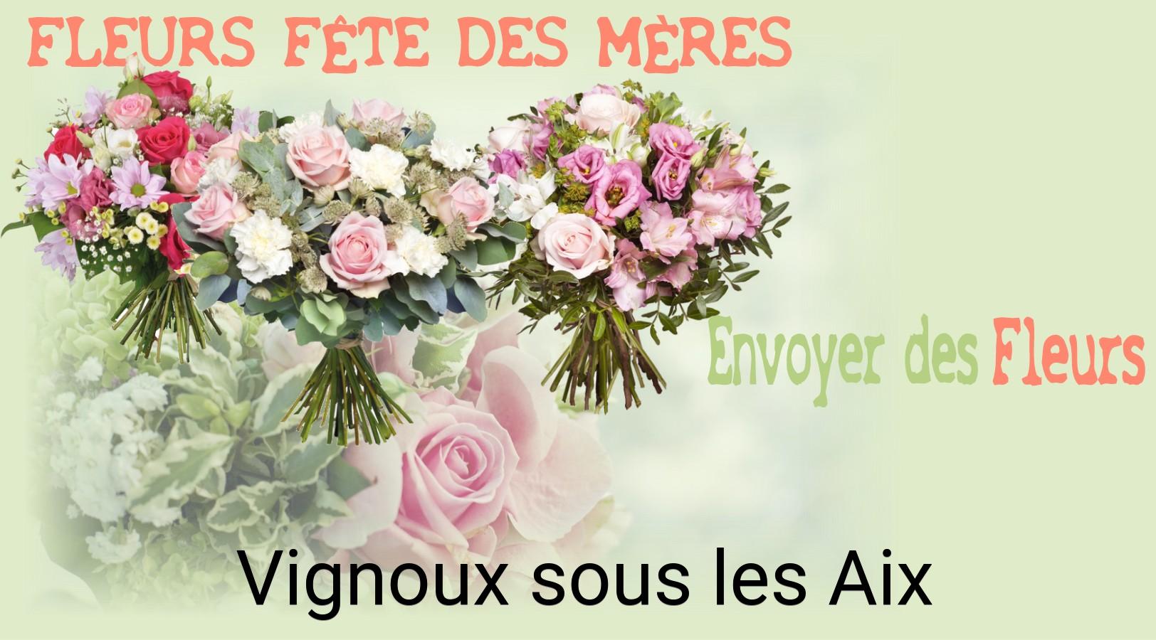 Bouquet de Fête des Mères livré à Vignoux-sous-les-Aix